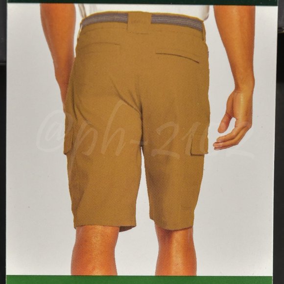 Orvis men cargo short with belt TAN 32 34 36 38 40 42 - Picture 8 of 10